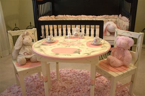 kids tea table and chairs